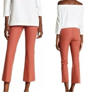 Theory Erstina B Approach Pants in Umber light pink red size 2